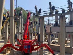 嫩草影院電（diàn）力維修（xiū）蜘蛛吊車