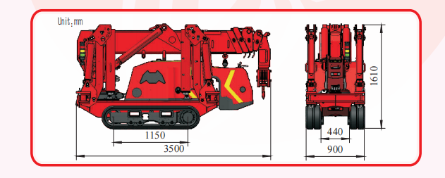 微型履帶吊機 (蜘蛛吊車)
