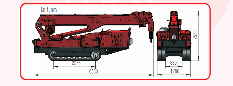 微型履帶吊機 (蜘蛛吊車(chē))