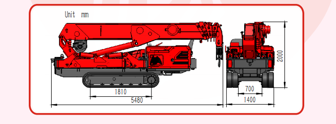 微型履帶吊機 (蜘蛛吊車)